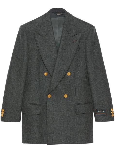 gucci wool jacket|gucci cashmere coat.